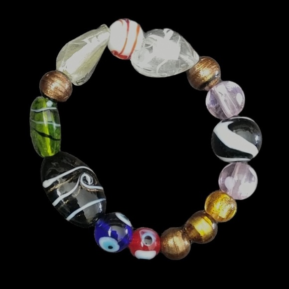 Italian art glass bracelet Jewelry - COPY - Italian hand made bracelet